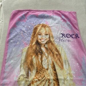 Hannah Montana Purple Beach Towel